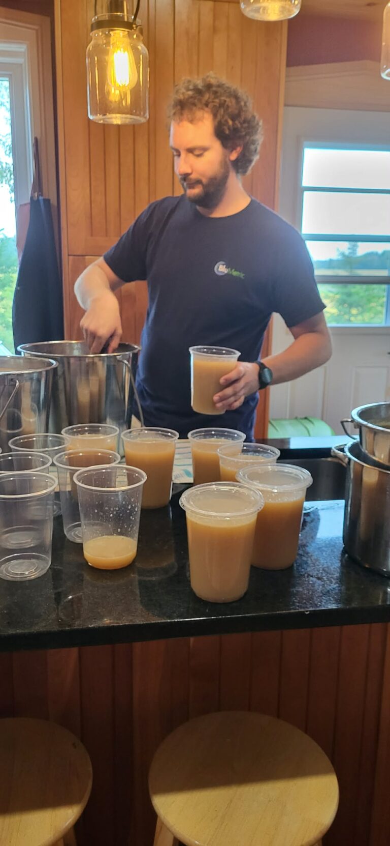 Making homemade bone broth